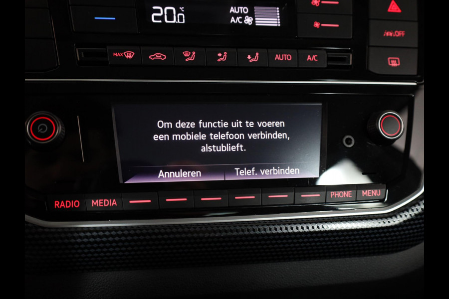 Volkswagen up! 1.0 65 pk | Verlengde garantie | Navigatie via App | Autom. airco | Cruise control | Parkeersensoren achter | Achteruitrijcamera |