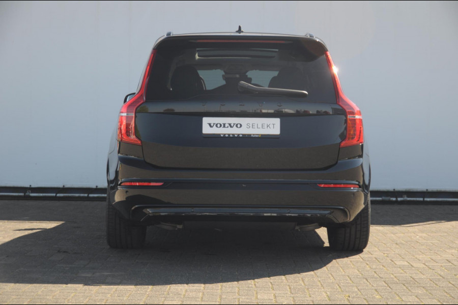 Volvo XC90 T8 455PK Recharge AWD Ultra Dark Long range / Luchtvering / Polestar Tuning / HEICO verlaging / Trekhaak / Head-up display / Stoelverwarming en ventilatie / Massagestoelen / Memory seats / Adaptive cruise control / 360 Camera /