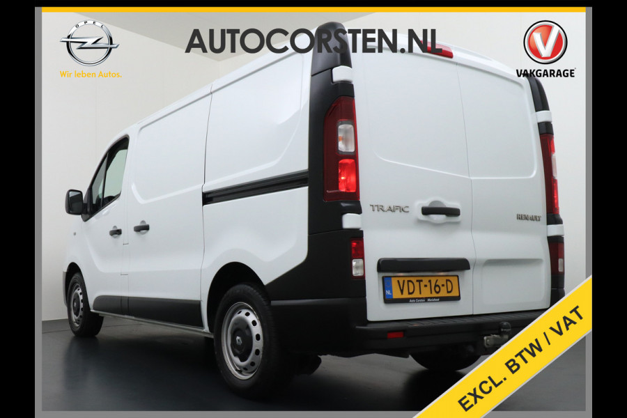 Renault Trafic 2.0DCI 120PK T29 L1H1 Comfort 3-Persoons Trekhaak 2X Schuifdeur Airco CruiseControl Bluetooth Wandbetimmering Vloerbekleding 1e Eigenaar EURO 6 CI