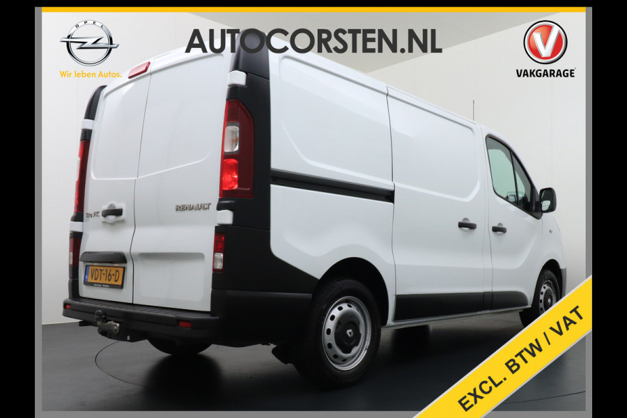 Renault Trafic 2.0DCI 120PK T29 L1H1 Comfort 3-Persoons Trekhaak 2X Schuifdeur Airco CruiseControl Bluetooth Wandbetimmering Vloerbekleding 1e Eigenaar EURO 6 CI
