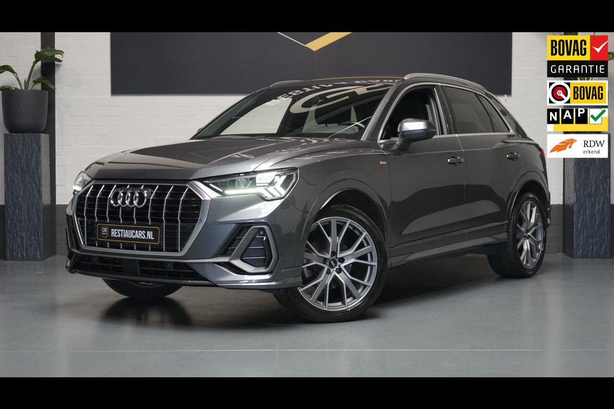 Audi Q3 35 TFSI 3x S-Line AUTOMAAT-360 CAMERA-ACC-BANG OLUFSEN-ELEKTR STOELEN-KEYLESS-MATRIX-TREKHAAK Audi Q3 35 TFSI 3x S-Line AUTOMAAT-360 CAMERA-ACC-BANG OLUFSEN-ELEKTR STOELEN-KEYLESS-MATRIX-TREKHAAK