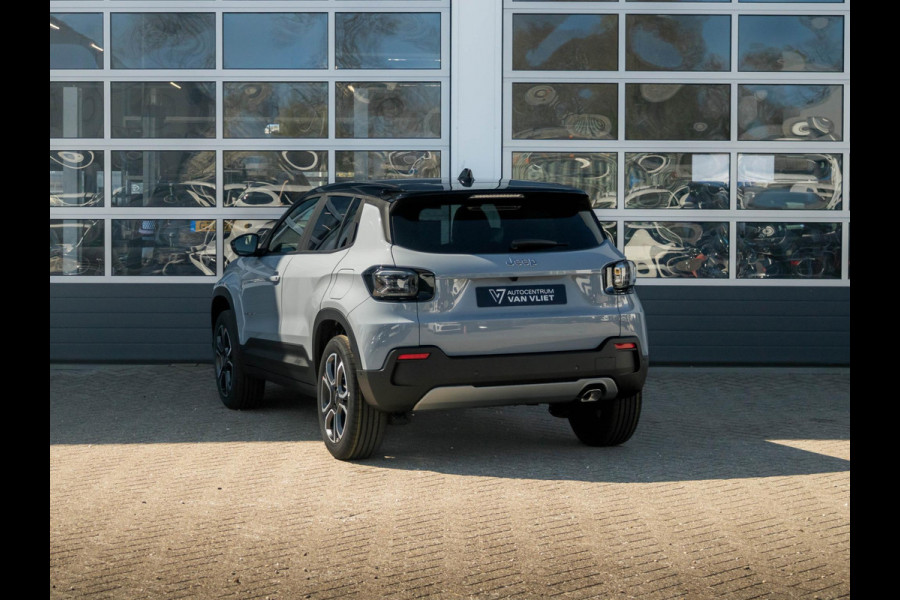 Jeep Avenger 1.2 e-Hybrid Summit | Schuif/Kanteldak | Leder&Winter Pack | Infotainment & Convenience Pack | Storm Grey