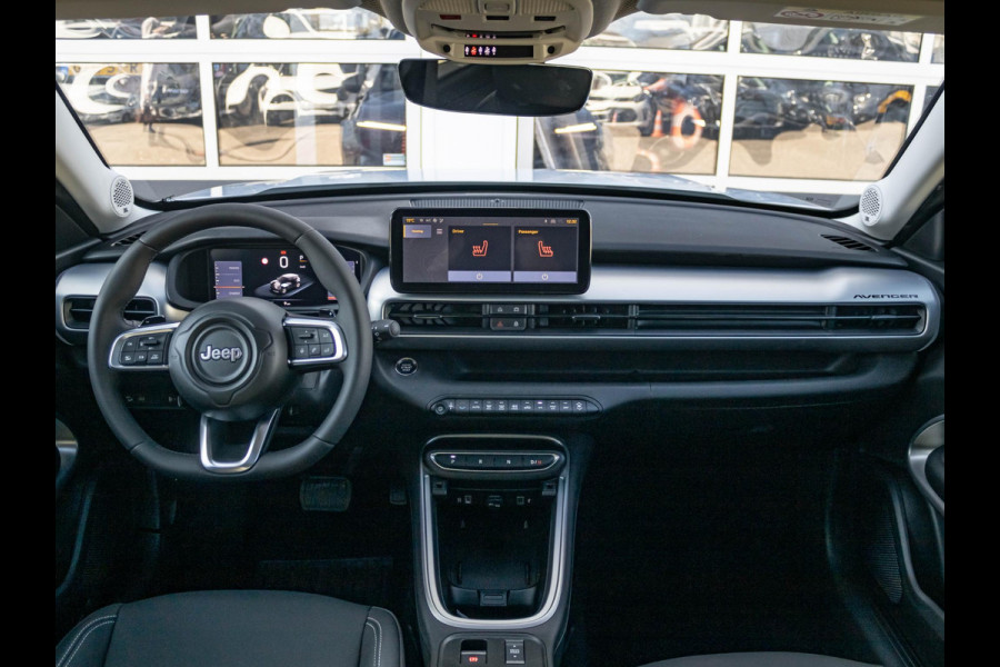 Jeep Avenger 1.2 e-Hybrid Summit | Schuif/Kanteldak | Leder&Winter Pack | Infotainment & Convenience Pack | Storm Grey