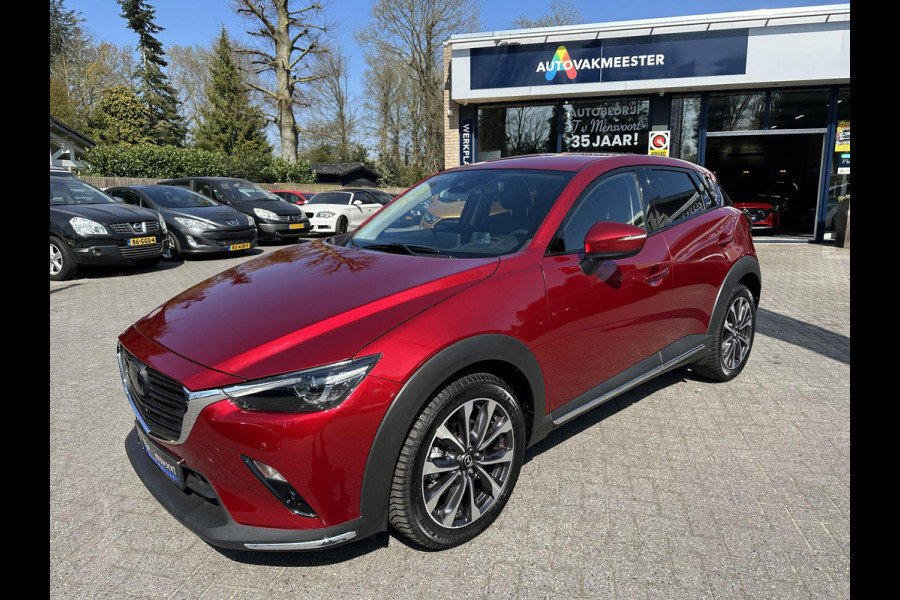 Mazda CX-3 2.0 Automaat SkyActiv-G 121 Luxury 8dKM!|ACC|Headup|Keyless|360camera|BOSE!