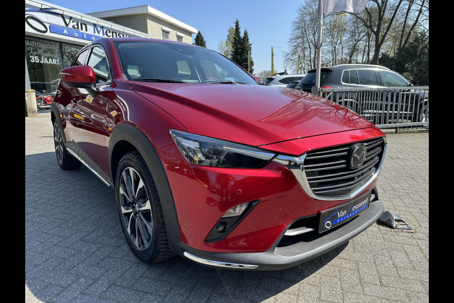 Mazda CX-3 2.0 Automaat SkyActiv-G 121 Luxury 8dKM!|ACC|Headup|Keyless|360camera|BOSE!