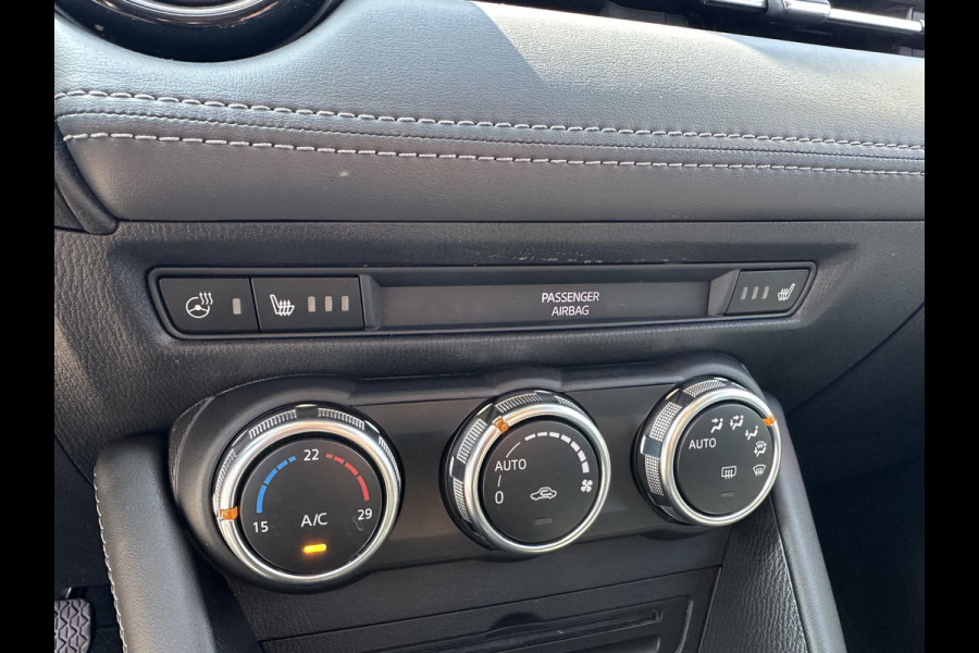 Mazda CX-3 2.0 Automaat SkyActiv-G 121 Luxury 8dKM!|ACC|Headup|Keyless|360camera|BOSE!