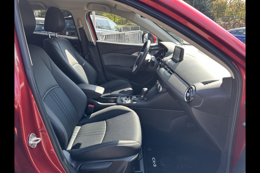 Mazda CX-3 2.0 Automaat SkyActiv-G 121 Luxury 8dKM!|ACC|Headup|Keyless|360camera|BOSE!