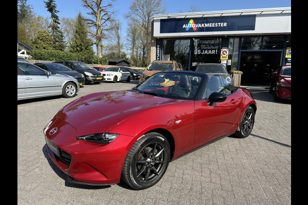 Mazda MX-5 1.5 SkyActiv-G 131 TS+ 1eEig|59dKM!|Navi|Leder|Dodehoek|Rijstrook