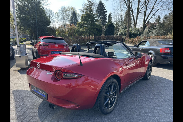 Mazda MX-5 1.5 SkyActiv-G 131 TS+ 1eEig|59dKM!|Navi|Leder|Dodehoek|Rijstrook