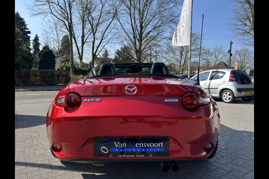 Mazda MX-5 1.5 SkyActiv-G 131 TS+ 1eEig|59dKM!|Navi|Leder|Dodehoek|Rijstrook
