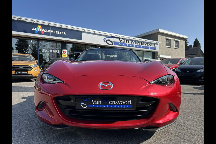 Mazda MX-5 1.5 SkyActiv-G 131 TS+ 1eEig|59dKM!|Navi|Leder|Dodehoek|Rijstrook