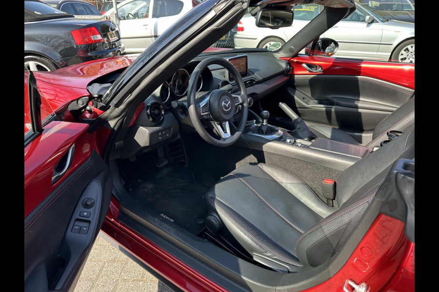 Mazda MX-5 1.5 SkyActiv-G 131 TS+ 1eEig|59dKM!|Navi|Leder|Dodehoek|Rijstrook