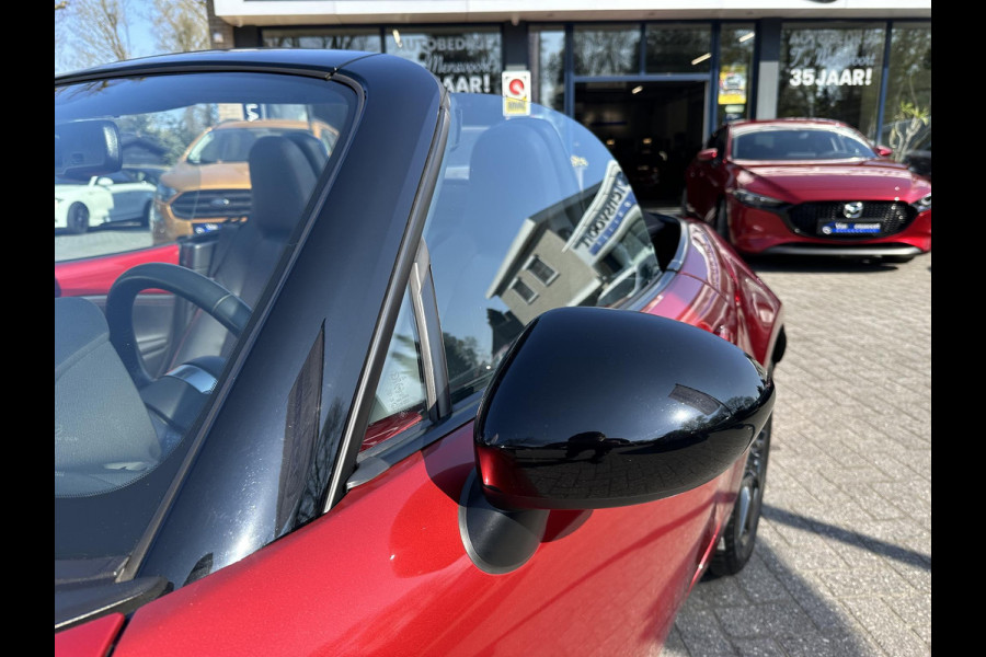 Mazda MX-5 1.5 SkyActiv-G 131 TS+ 1eEig|59dKM!|Navi|Leder|Dodehoek|Rijstrook