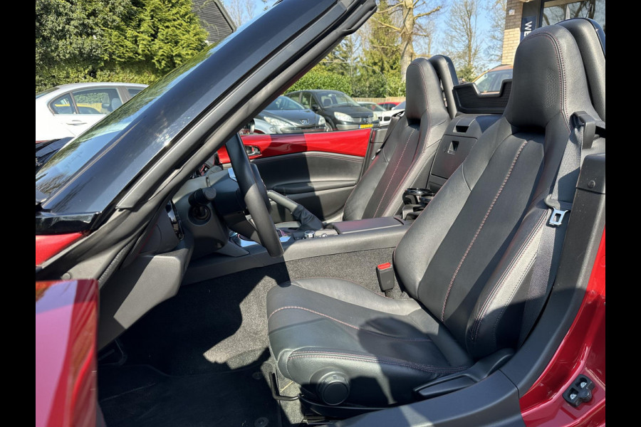 Mazda MX-5 1.5 SkyActiv-G 131 TS+ 1eEig|59dKM!|Navi|Leder|Dodehoek|Rijstrook