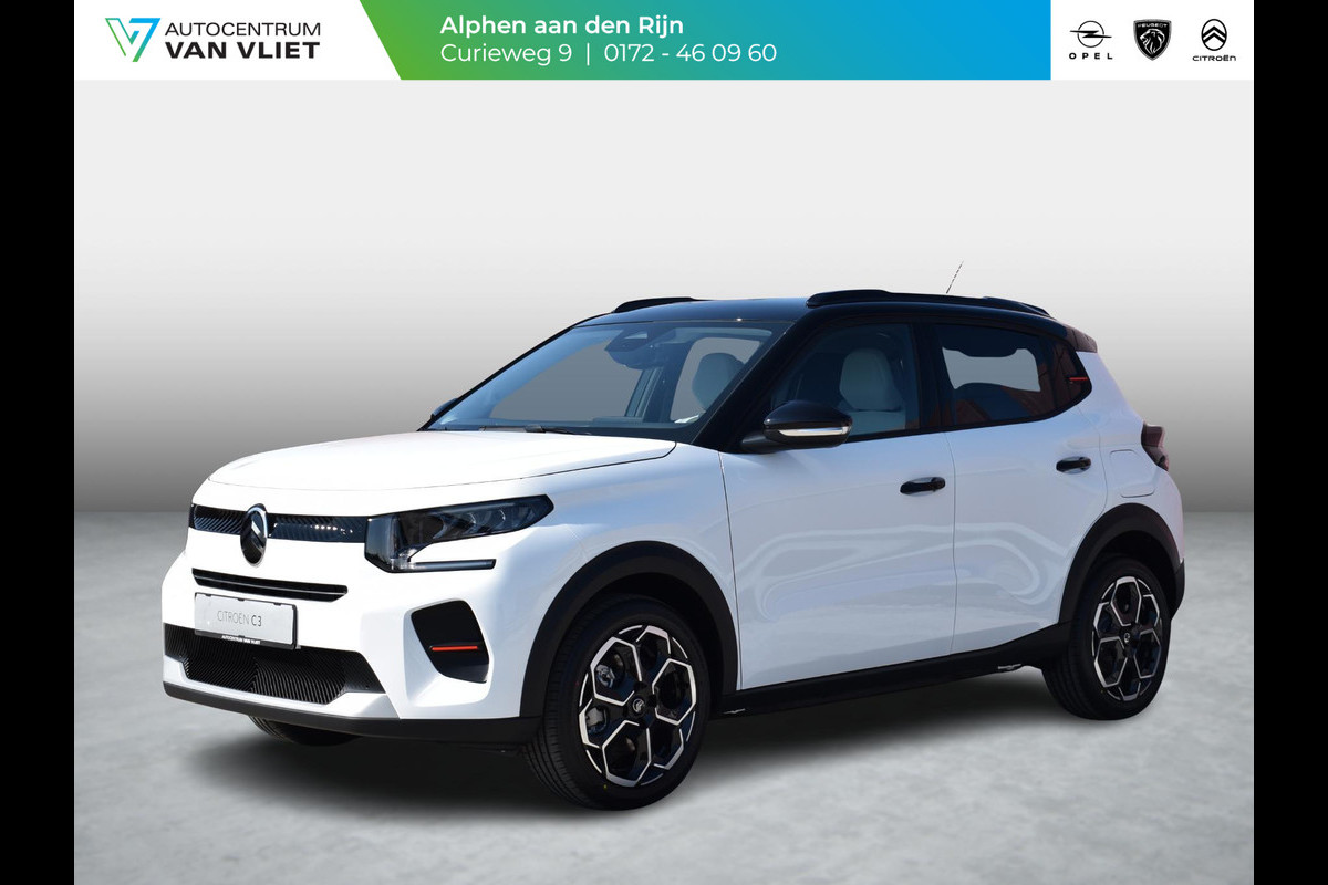 Citroën ë-C3 Max 113pk 44 kWh | 3 FASE | ACHTERUITRIJCAMERA MET SENSOREN | NAVIGATIE | E.C.C. | UIT VOORRAAD LEVERBAAR MET € 1.665 KORTING! Citroën ë-C3 Max 113pk 44 kWh | 3 FASE | ACHTERUITRIJCAMERA MET SENSOREN | NAVIGATIE | E.C.C. | UIT VOORRAAD LEVERBAAR MET € 1.665 KORTING!