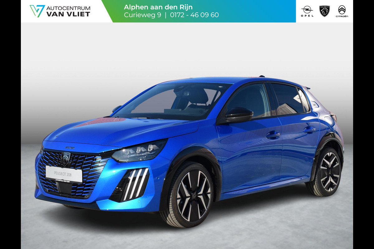 Peugeot 208 1.2 Hybrid 110 e-DCS6 GT ALCANTARA STOELBEKLEDING | ACHTERUITRIJCAMERA MET SENSOREN | NAVIGATIE | CARLAY | E.C.C. | UIT VOORRAAD LEVERBAAR Peugeot 208 1.2 Hybrid 110 e-DCS6 GT ALCANTARA STOELBEKLEDING | ACHTERUITRIJCAMERA MET SENSOREN | NAVIGATIE | CARLAY | E.C.C. | UIT VOORRAAD LEVERBAAR