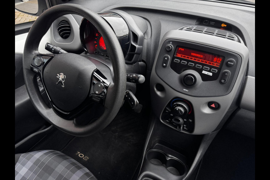Peugeot 108 1.0 e-VTi Active / Airco / Bluetooth / NED-108 / C.V. Met Afstandsbediening + Elek. Pakket