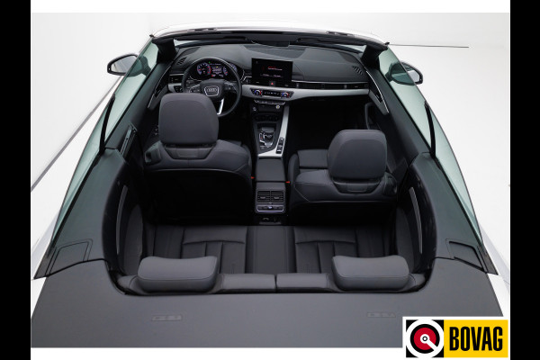 Audi A5 Cabriolet 40 TFSI 204 PK Prestige+ Advanced | Virtual cockpit | Matrix Led | Leer | Stoelverwarming | Airscarf | Zwarte kap, Navigatie, 18" LMV,  Adapive Cruise, PDC, Camera