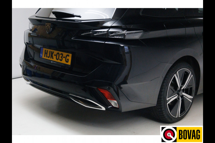 Peugeot 308 SW 1.6 Plug-in Hybrid 225 GT | Panoramadak | Leer | Adaptieve cruise | Focol premium audio Stoel en stuurwielverwarming, Electrische stoel met memory, 360 camera, Electrische klep, All-season