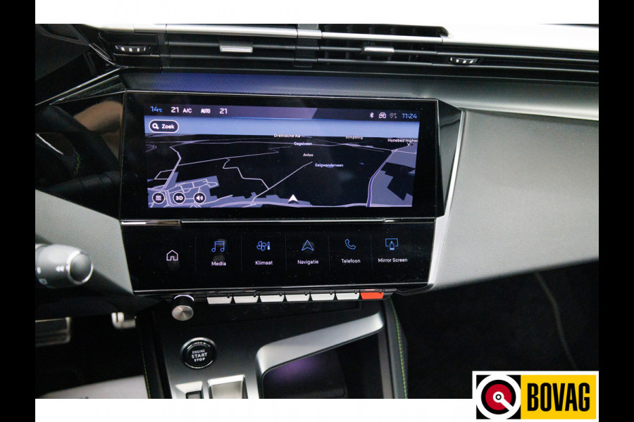 Peugeot 308 SW 1.6 Plug-in Hybrid 225 GT | Panoramadak | Leer | Adaptieve cruise | Focol premium audio Stoel en stuurwielverwarming, Electrische stoel met memory, 360 camera, Electrische klep, All-season