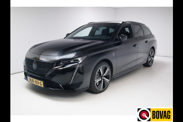 Peugeot 308 SW 1.6 Plug-in Hybrid 225 GT | Panoramadak | Leer | Adaptieve cruise | Focol premium audio Stoel en stuurwielverwarming, Electrische stoel met memory, 360 camera, Electrische klep, All-season