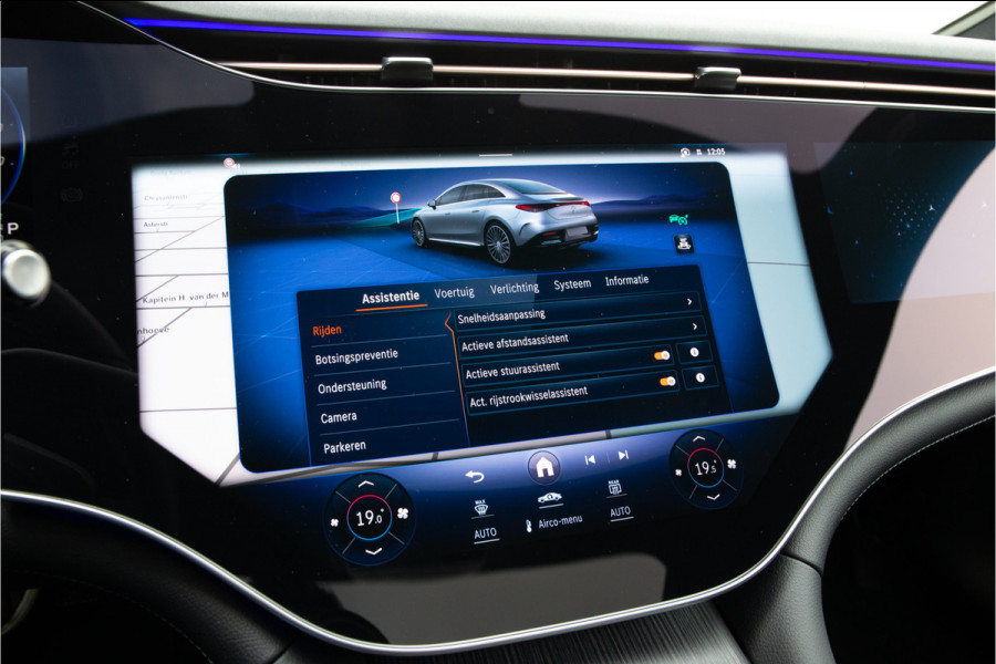 Mercedes-Benz EQE 300 AMG Premium, Hyperscreen, Luchtvering, Burmester, Pano, Distronic 2024