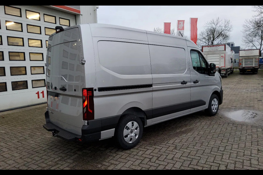 Renault Master 170.35 EURO 6 L2H2 GESLOTEN GRIJS METALLIC - TREKHAAK - V-30-KKP - BPM VRIJ!