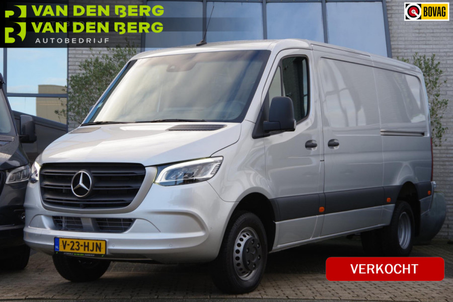 Mercedes-Benz Sprinter 519 1.9 CDI L2H1 AUT. LED, 2X SCHUIFDEUR, DUBBELLUCHT, PDC, LEDER, 3.5T TREKHAAK, 360 CAMERA, ADAPT CRUISE