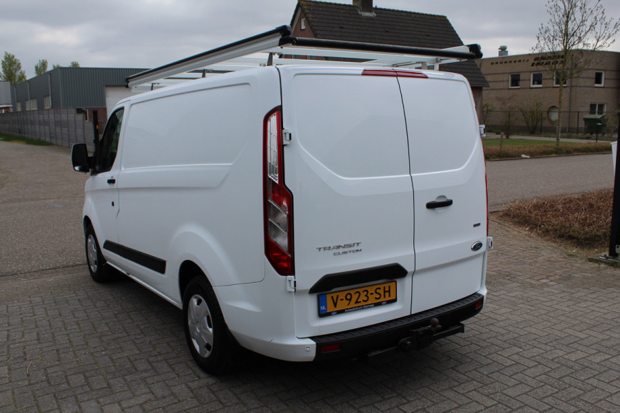 Ford Transit Custom 280 2.0 TDCI 105PK Euro6 Trend ✓ Sortimo inrichting ✓ imperiaal ✓ trekhaak ✓ navigatie
