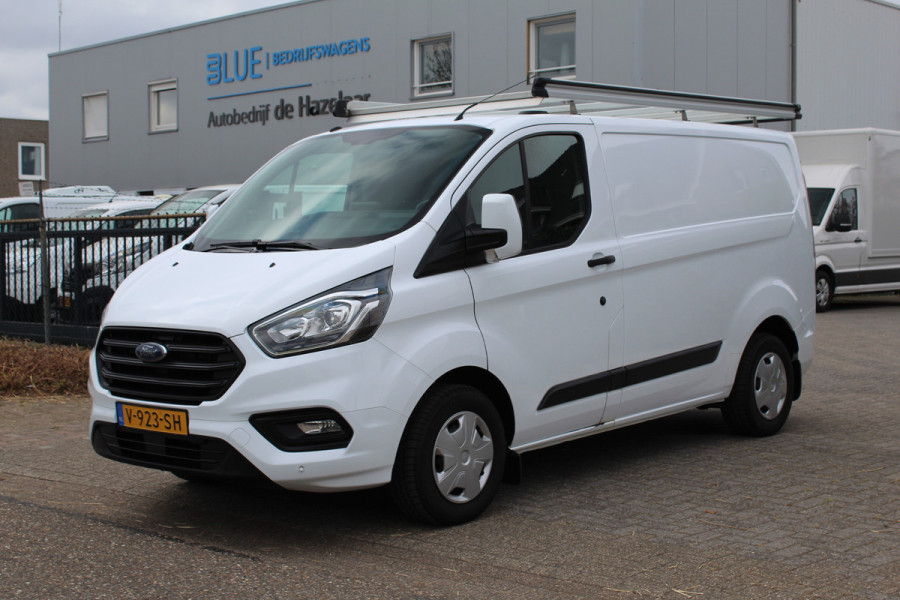 Ford Transit Custom 280 2.0 TDCI 105PK Euro6 Trend ✓ Sortimo inrichting ✓ imperiaal ✓ trekhaak ✓ navigatie