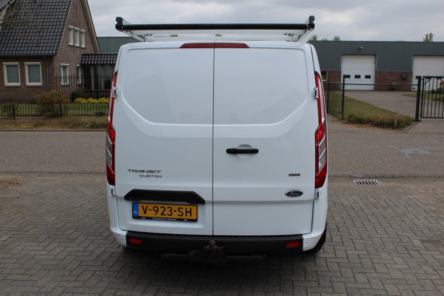 Ford Transit Custom 280 2.0 TDCI 105PK Euro6 Trend ✓ Sortimo inrichting ✓ imperiaal ✓ trekhaak ✓ navigatie