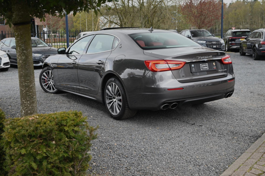 Maserati Quattroporte 3.0 V6 TwinTurbo S 430 PK Adaptive Schuifdak H&K Keyless LED Camera 19''