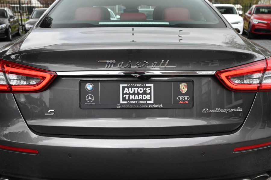 Maserati Quattroporte 3.0 V6 TwinTurbo S 430 PK Adaptive Schuifdak H&K Keyless LED Camera 19''