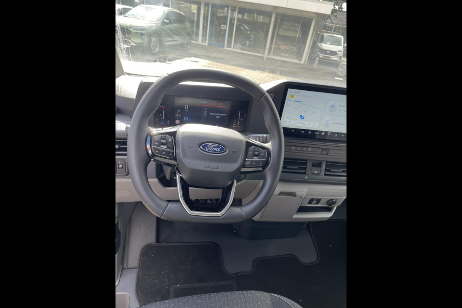 Ford Transit Custom 320 2.0 TDCI L2H1 Trend SCI Automaat 170pk |  DC | Snoeks Dubbele Cabine Luxe | Adaptive cruise control | Dubbele schuifdeur | 8-weg bestuurderstoel + passagiersstoel | Stoelverwarming | Dodehoeksensoren | Navigatie | Electrictrich inklapbare spiegels | 16 inch lichtmetalen velgen | Full LED | Dual-zone climate control | LED laadruimteverlichting