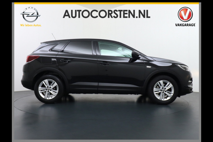 Opel Grandland X 131pk AUT. Navi Pdc Apple Carplay Android Trekhaak Ecc Cruise control AGR-Comfort Stoelen Verwarmd 1.2 Turbo Verkeersbord detectie Regen/Lichtsensor Led Wifi Rijstrooksensor Business Executive