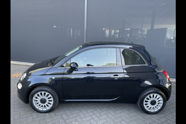 Fiat 500 1.2 Lounge Cruise control - Licht metalen velgen - Navigatie - Panoramadak - Parkeersensoren achter - regensensor - mistlampen - lederen stuurwiel
