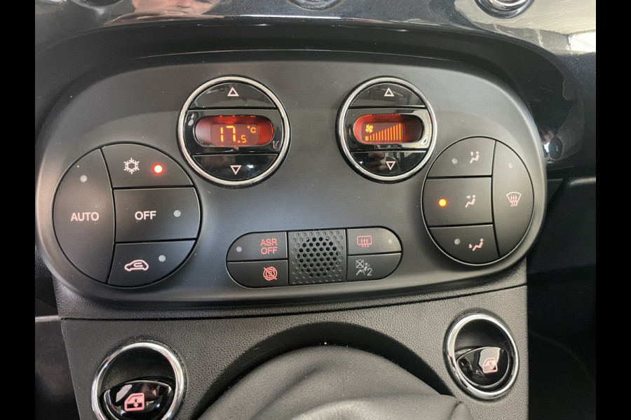 Fiat 500 1.2 Lounge Cruise control - Licht metalen velgen - Navigatie - Panoramadak - Parkeersensoren achter - regensensor - mistlampen - lederen stuurwiel