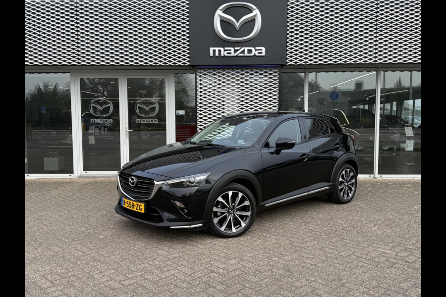 Mazda CX-3 2.0 SkyActiv-G 120 GT-M-Line AUTOMAAT | HALF LEDER | 18"LM-VELGEN |
