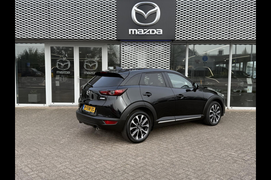 Mazda CX-3 2.0 SkyActiv-G 120 GT-M-Line AUTOMAAT | HALF LEDER | 18"LM-VELGEN |