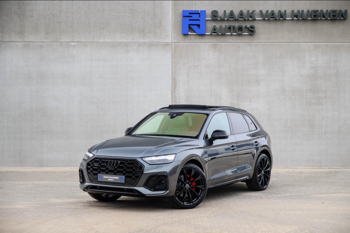 Audi Q5 50 TFSI e Quattro Competition S Edition S-Line 299pk Automaat|Panoramadak|Virtual Cockpit|Luchtvering|Kuipstoelen|OLED|360 Audi Q5 50 TFSI e Quattro Competition S Edition S-Line 299pk Automaat|Panoramadak|Virtual Cockpit|Luchtvering|Kuipstoelen|OLED|360