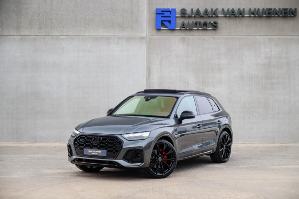 Audi Q5 50 TFSI e Quattro Competition S Edition S-Line 299pk Automaat|Panoramadak|Virtual Cockpit|Luchtvering|Kuipstoelen|OLED|360
