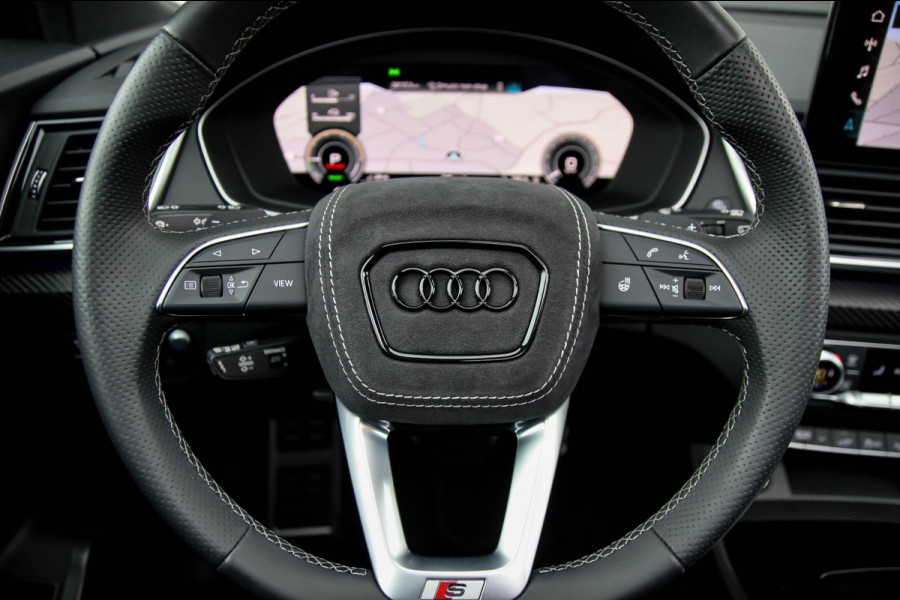 Audi Q5 50 TFSI e Quattro Competition S Edition S-Line 299pk Automaat|Panoramadak|Virtual Cockpit|Luchtvering|Kuipstoelen|OLED|360