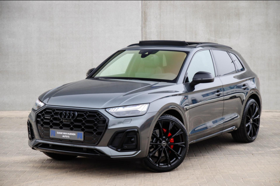 Audi Q5 50 TFSI e Quattro Competition S Edition S-Line 299pk Automaat|Panoramadak|Virtual Cockpit|Luchtvering|Kuipstoelen|OLED|360