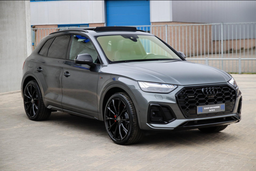 Audi Q5 50 TFSI e Quattro Competition S Edition S-Line 299pk Automaat|Panoramadak|Virtual Cockpit|Luchtvering|Kuipstoelen|OLED|360