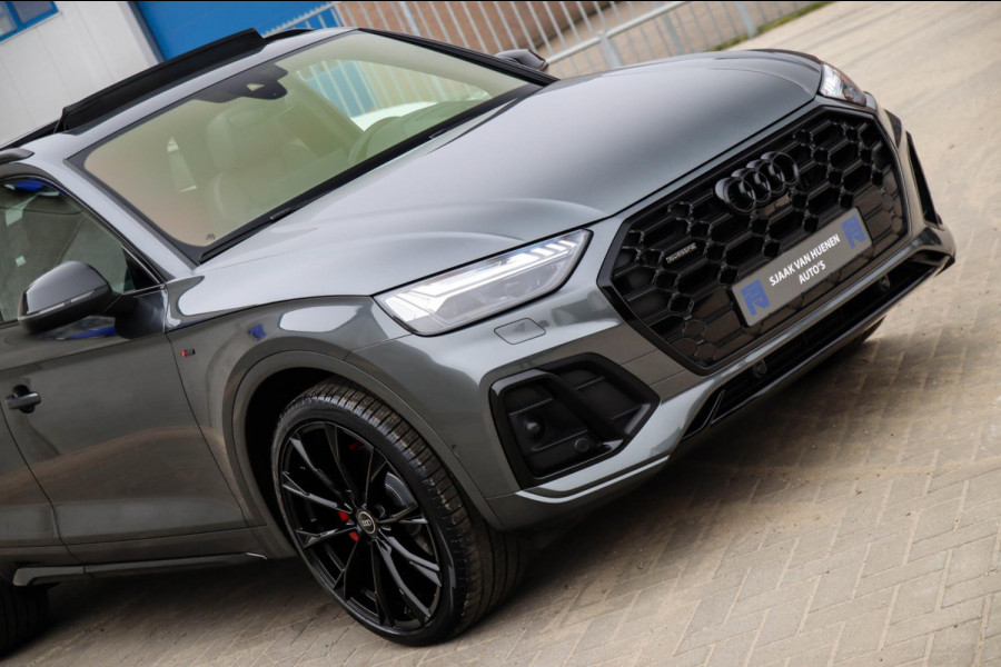Audi Q5 50 TFSI e Quattro Competition S Edition S-Line 299pk Automaat|Panoramadak|Virtual Cockpit|Luchtvering|Kuipstoelen|OLED|360