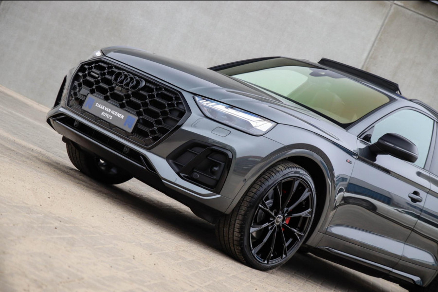Audi Q5 50 TFSI e Quattro Competition S Edition S-Line 299pk Automaat|Panoramadak|Virtual Cockpit|Luchtvering|Kuipstoelen|OLED|360