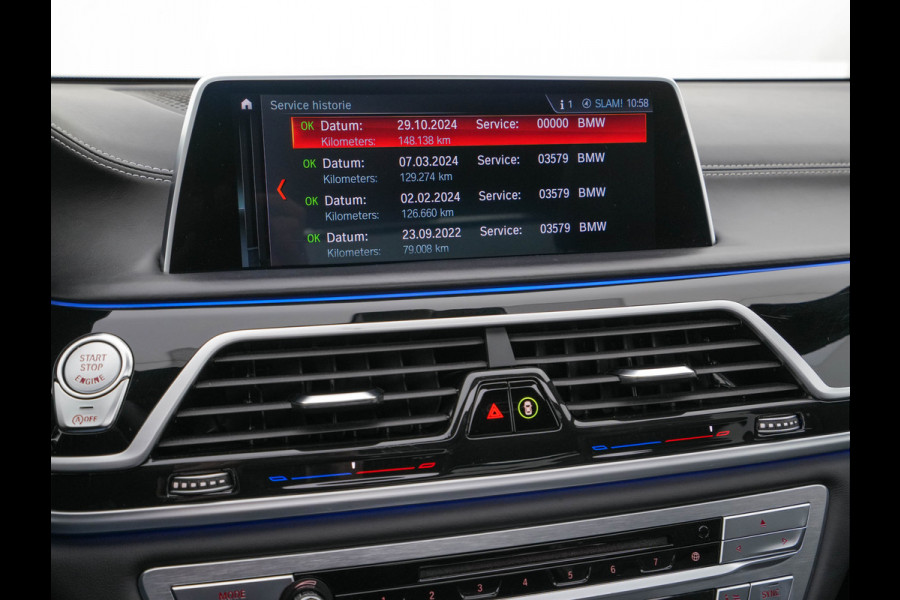 BMW 7 Serie 740d xDrive High Executive M-Sport-Pack Aut. *PANO | NAPPA-FULL-LEATHER | ADAPT.CRUISE | LASER-LED | SOFT-CLOSE | BOWERS/WILKINS-AUDIO | MEMORY-PACK | BLINDSPOT | TOP-VIEW | DAB+ | HEAD-UP | SHIFT-PADDLES | KEYLESS | 20''ALU*