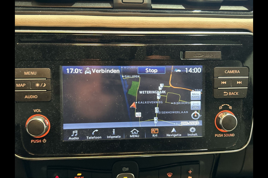 Nissan Leaf Tekna 40 kWh | Stoelverwarming | Lederen Bekleding | | SoH (batterijcheck) 85 % score!