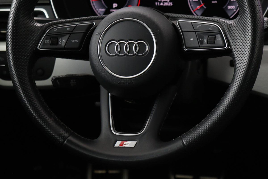 Audi A4 35 TFSI S edition | Stoelverwarming | B&O 3D Sound | Camera | Sportstoelen | Carplay | Full LED | Half leder | Virtual Cockpit | Navigatie | S Line