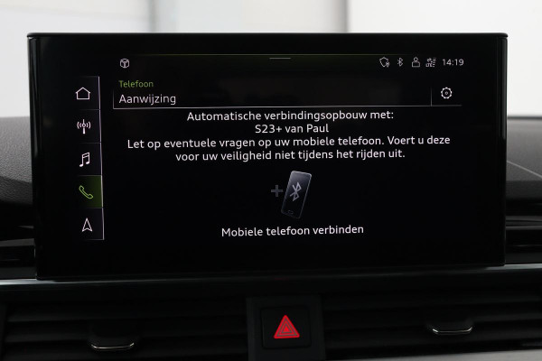 Audi A4 35 TFSI S edition | Stoelverwarming | B&O 3D Sound | Camera | Sportstoelen | Carplay | Full LED | Half leder | Virtual Cockpit | Navigatie | S Line